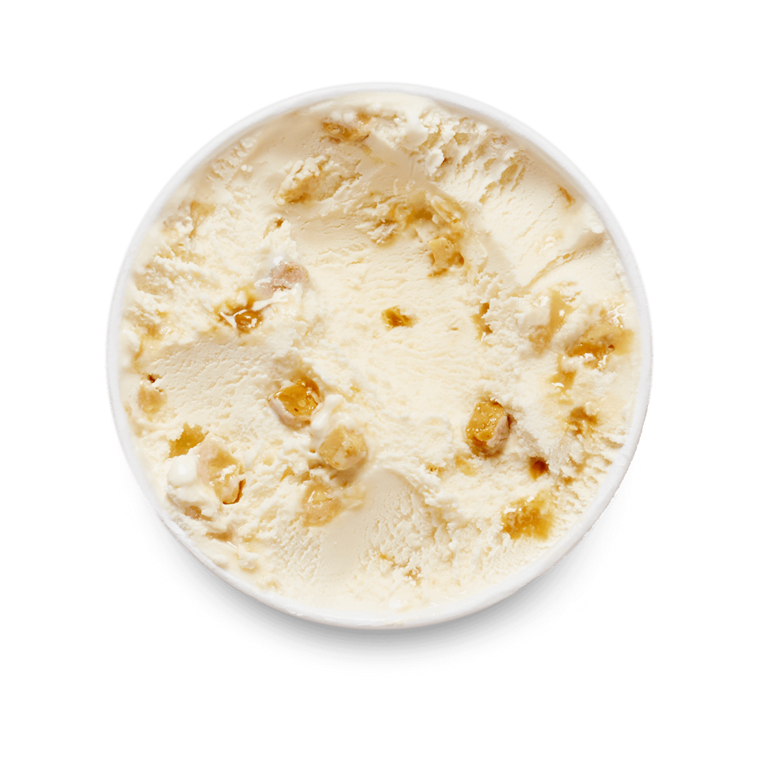 Macadamia Nut Brittle Minicup Lid Off